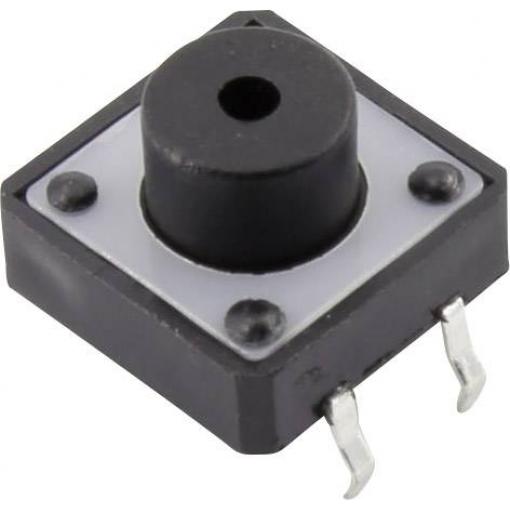 TRU COMPONENTS YST-1103B tlačítko 12 V/DC 0.05 A 1x vyp/(zap) bez aretace (d x š) 12 mm x 12 mm 1 ks