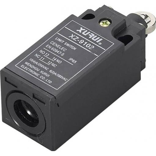 TRU COMPONENTS XZ-9/102 koncový spínač 250 V/AC 10 A kladka bez aretace IP65 1 ks