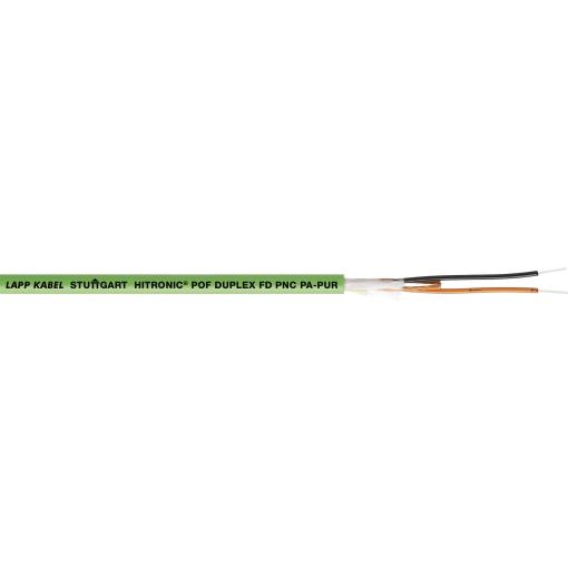 LAPP 28351002/100 optický kabel POF Hitronic POF 980/1000 µ Duplex zelená 100 m