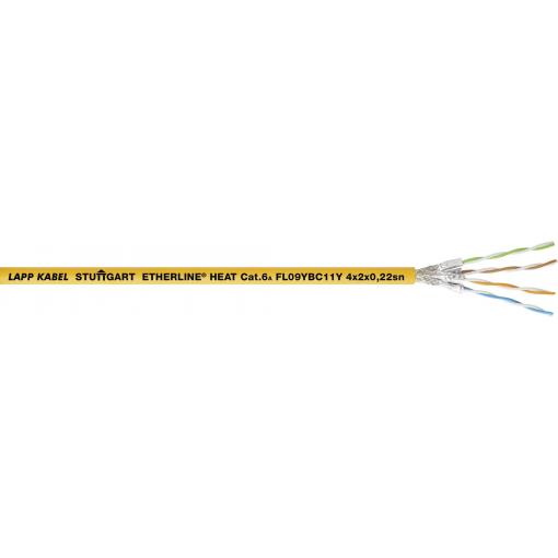 LAPP ETHERLINE Cat. 6A FL09YBC11Y 4x2x0,22sn 2170581/500 ethernetový síťový kabel, CAT 6A, S/FTP, 500 m