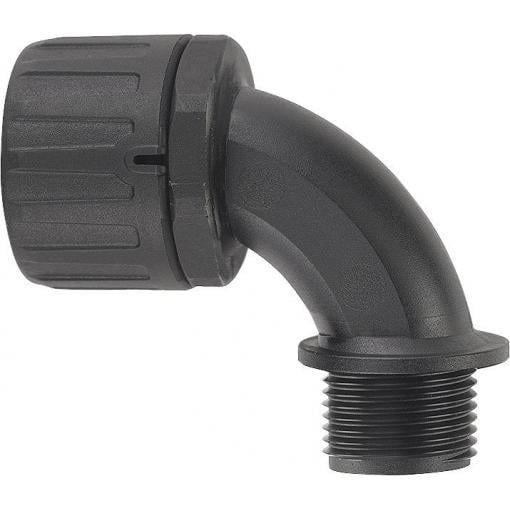 LAPP 55506500 SILVYN® FPAG 90° M16x1,5/2 GY hadicová spojka šedá M16 90° 10 ks