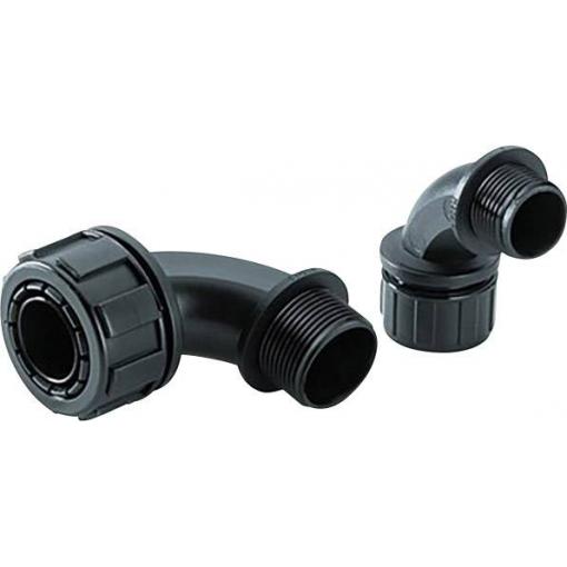 LAPP 55502484 SILVYN® MPC 90° M 32x1,5 BK hadicová spojka černá M32 10 ks