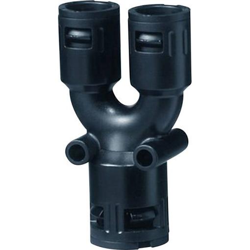 LAPP 61801105 SILVYN® KLICK-Y 3X13 - BK rozdělovač ve tvaru Y černá 13 mm, 13 mm, 13 mm rovná 10 ks