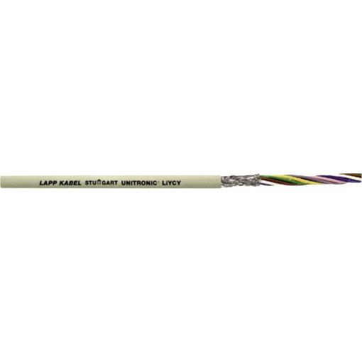 LAPP 0034515/500 datový kabel UNITRONIC® LiYCY 15 x 0.34 mm² šedá 500 m