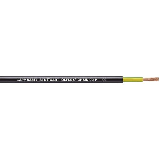 LAPP 1026519/100 kabel pro energetické řetězy ÖLFLEX® CHAIN 90 P 1 G 6 mm² černá 100 m