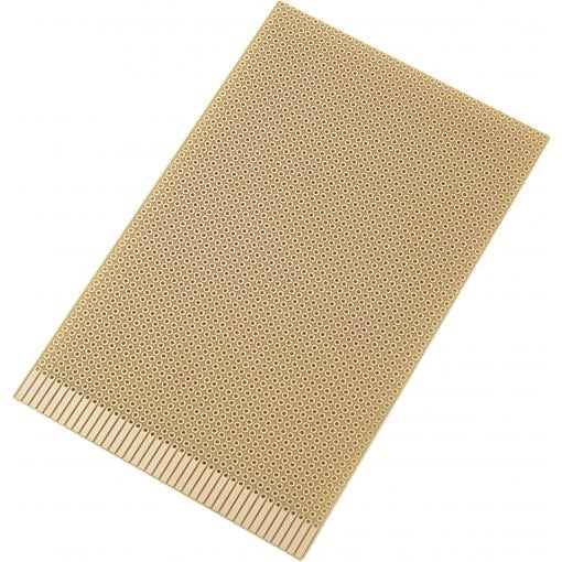 TRU COMPONENTS SU527661 eurodeska tvrzený papír (d x š) 16 cm x 10 cm 35 µm Rastr (rozteč) 2.54 mm Množství 1 ks