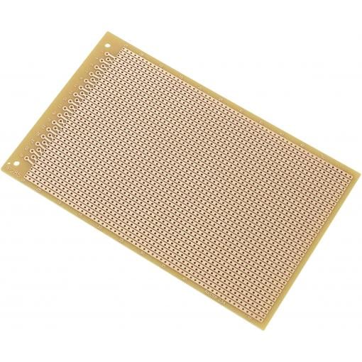 TRU COMPONENTS SU527466 eurodeska tvrzený papír (d x š) 16 cm x 10 cm 35 µm Rastr (rozteč) 2.54 mm Množství 1 ks