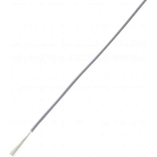 TRU COMPONENTS 1570173 lanko/ licna, LiY, 1 x 0.14 mm², šedá, 25 m
