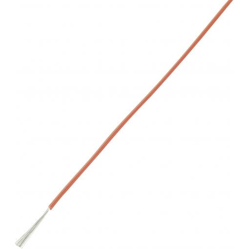 TRU COMPONENTS 1570577 lanko/ licna, LiY, 1 x 0.14 mm², červená, 100 m
