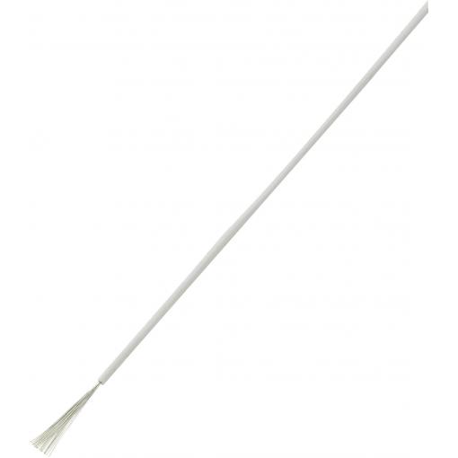 TRU COMPONENTS 1570696 lanko/ licna, LiY, 1 x 0.14 mm², bílá, 100 m
