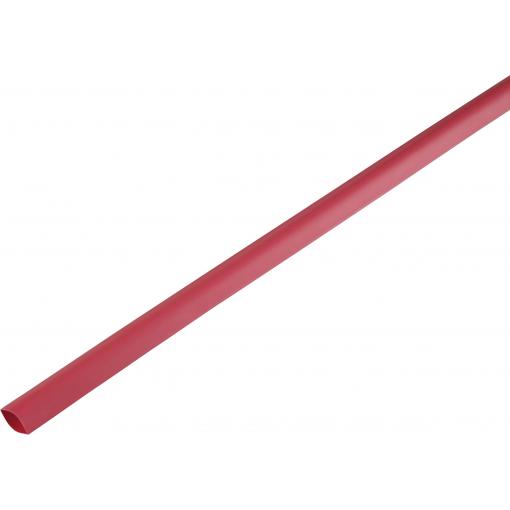 TRU COMPONENTS 1225452 smršťovací bužírka bez lepidla červená 16.70 mm 8 mm Poměr smrštění:2:1 metrové zboží