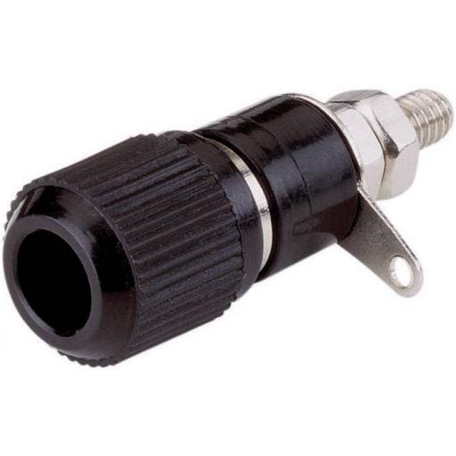TRU COMPONENTS pólová svorka červená, černá 6 A 10 ks