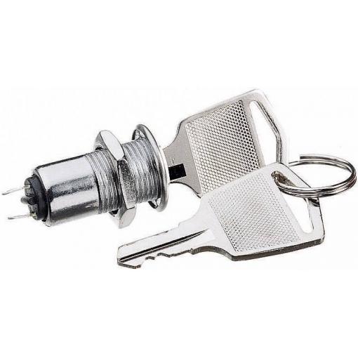 TRU COMPONENTS 754102 S1091 B klíčový spínač 30 V 1 A 1x vyp/zap 1 x 90 ° 1 ks