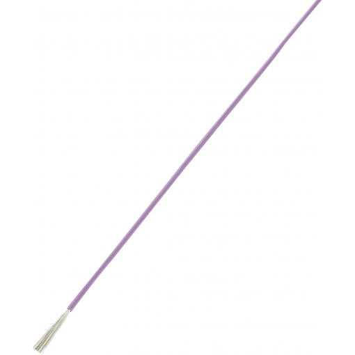 TRU COMPONENTS 1570908 lanko/ licna, LiY, 1 x 0.14 mm², fialová, 25 m