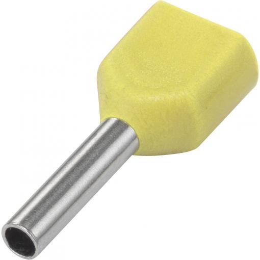 TRU COMPONENTS 1091323 dutinka 0.5 mm² částečná izolace bílá 100 ks