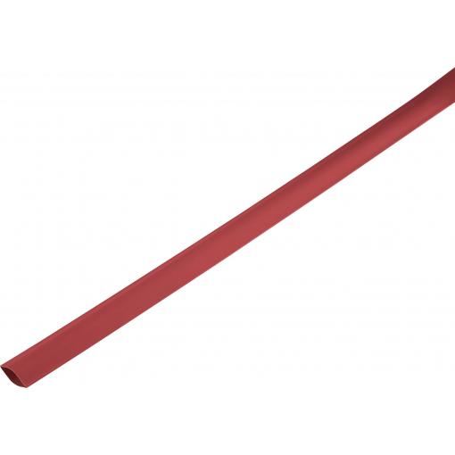 TRU COMPONENTS 1225455 smršťovací bužírka bez lepidla červená 21 mm 10 mm Poměr smrštění:2:1 metrové zboží