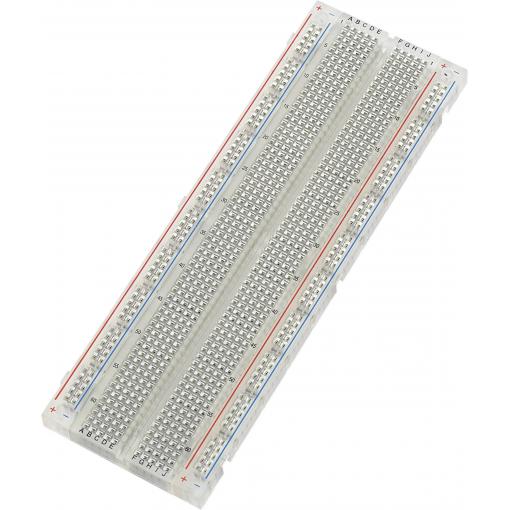 TRU COMPONENTS  nepájivé kontaktní pole   Počet pólů 830 (d x š x v) 165.1 x 54.6 x 9.4 mm 1 ks