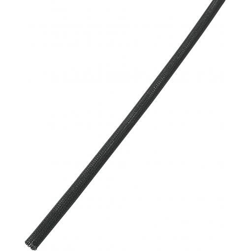 TRU COMPONENTS 1571393 BS1000-FR1 ochranný oplet černá PET 3.20 do 3.20 mm metrové zboží