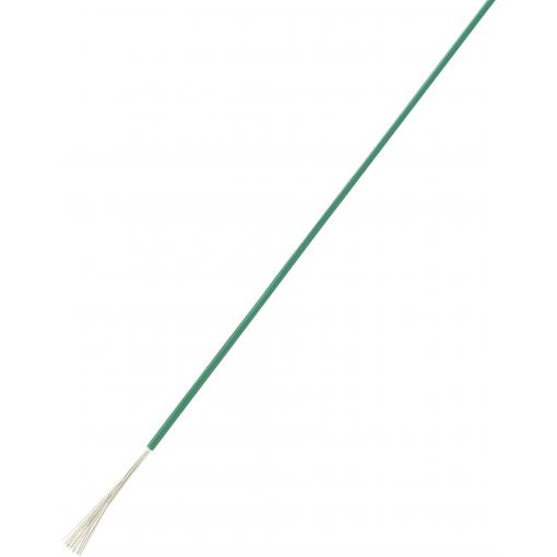 TRU COMPONENTS 1571476 lanko/ licna, LiY, 1 x 0.50 mm², zelená, 10 m