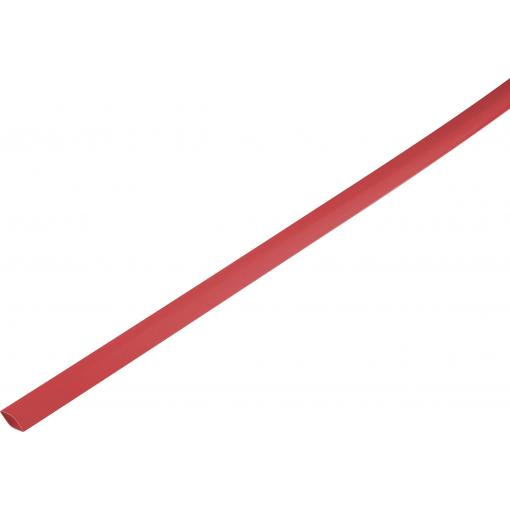 TRU COMPONENTS 1225450 smršťovací bužírka bez lepidla červená 12.70 mm 6 mm Poměr smrštění:2:1 metrové zboží