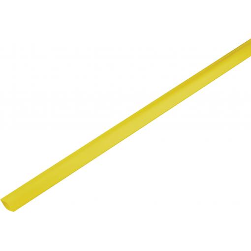 TRU COMPONENTS 1225476 smršťovací bužírka bez lepidla žlutá 19 mm 9 mm Poměr smrštění:2:1 metrové zboží