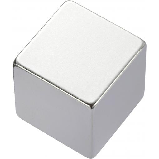 TRU COMPONENTS 505958 permanentní magnet krychlový (d x š x v) 20 x 20 x 20 mm N45 1.33 - 1.37 T Max. pracovní teplota: 80 °C