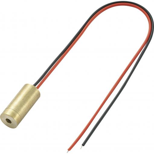 TRU COMPONENTS LM01RDD laserový modul bodová červená 1 mW