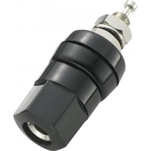 TRU COMPONENTS pólová svorka černá 30 A 1 ks