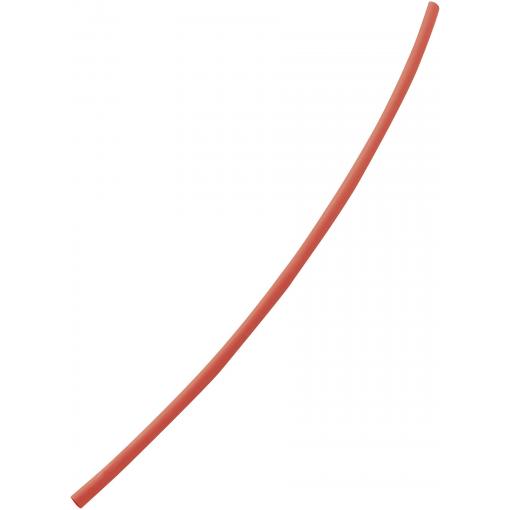 TRU COMPONENTS 1572303 smršťovací bužírka bez lepidla červená 6 mm 2 mm Poměr smrštění:3:1 metrové zboží