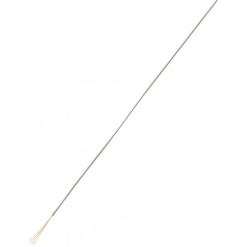 TRU COMPONENTS 1572453 lanko/ licna, LiFY, 1 x 0.05 mm², šedá, 10 m