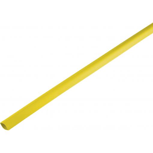 TRU COMPONENTS 1225474 smršťovací bužírka bez lepidla žlutá 16.70 mm 8 mm Poměr smrštění:2:1 metrové zboží