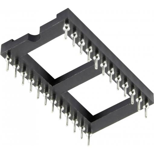 TRU COMPONENTS 1371858 IO patice Rastr (rozteč): 2.54 mm, 15.24 mm Pólů: 24 1 ks