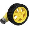 Joy-it com-Motor01 motor s převodem žlutá, černá Vhodný pro (vývojový počítač) Arduino, Banana Pi, Cubieboard, Raspberry Pi®, Raspberry Pi® 2 B, Raspberry Pi®
