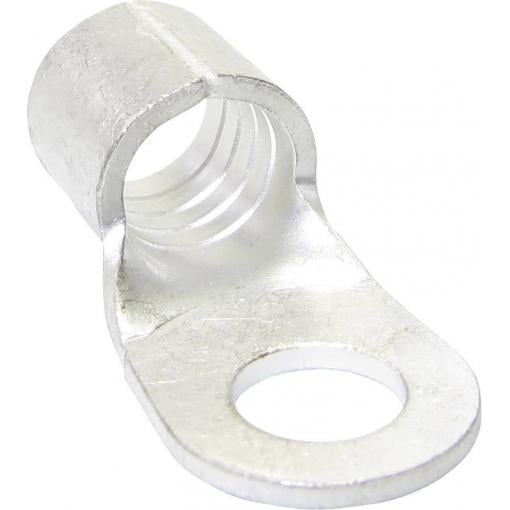 TRU COMPONENTS 1583119 kulaté kabelové oko Průřez (max.)=2.50 mm² Ø otvoru=3 mm bez izolace kov 1 ks