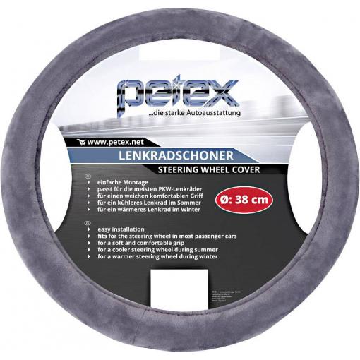 Petex Design 1108 potah na volant TPE stříbrná 36 - 38 cm