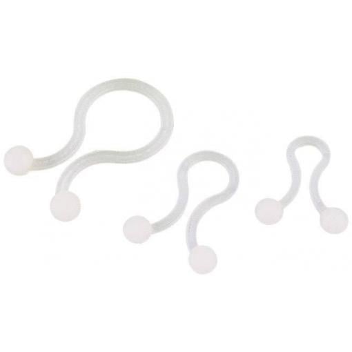 TRU COMPONENTS TC-TT18203 kabelová sponka 1593017 Průměr kabelového svazku (rozsah) 16 mm (max) přírodní 1 ks