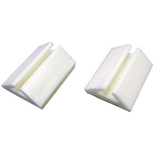 TRU COMPONENTS TC-VC2203 úchytka samolepicí 1593019 Průměr kabelového svazku (rozsah) 2.50 mm (max) přírodní 1 ks