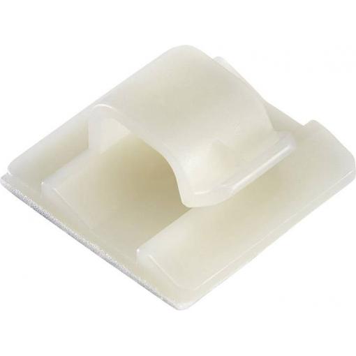 TRU COMPONENTS TC-FC1208203 úchytka samolepicí 1593109 Průměr kabelového svazku (rozsah) 8.30 mm (max) přírodní 1 ks