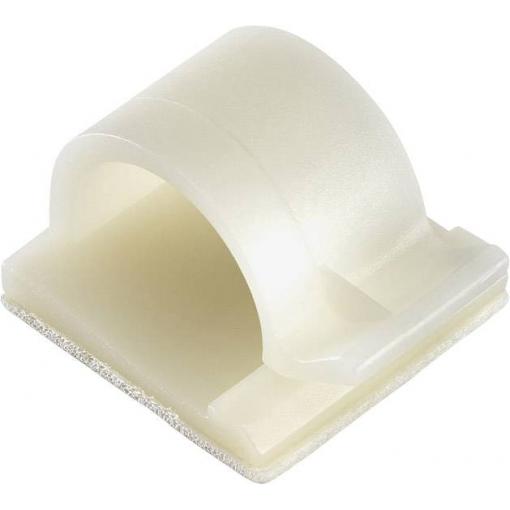 TRU COMPONENTS TC-FC1813203 úchytka samolepicí 1593110 Průměr kabelového svazku (rozsah) 13.30 mm (max) přírodní 1 ks