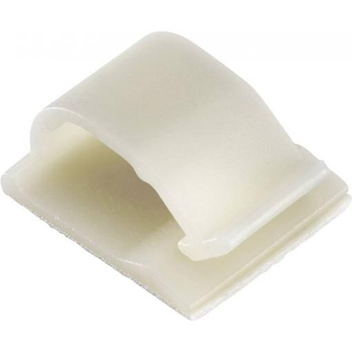 TRU COMPONENTS TC-FC2211203 úchytka samolepicí 1593111 Průměr kabelového svazku (rozsah) 11.10 mm (max) přírodní 1 ks