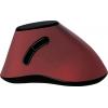 LogiLink ID0159 optická ergonomická myš, přenos bezdrátový, 5 tlačítko, 1200 dpi, černá, červená