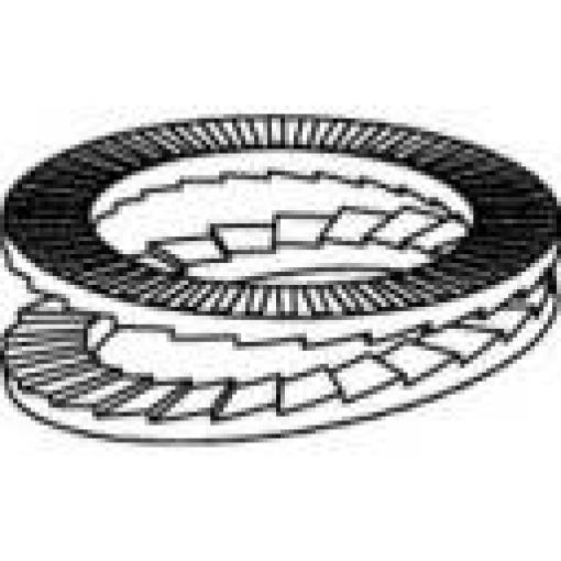 pojistné podložky 15.2 mm 30.7 mm ocel 100 ks Alstertaler Schrauben & Präzisionsteile 159494