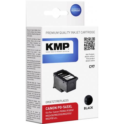 KMP Ink náhradní Canon PG-545 XL kompatibilní černá C97 1562,4001