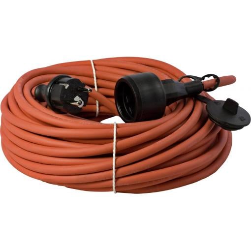 HAWA 10082100 napájecí prodlužovací kabel, 16 A, červená, 5.00 m
