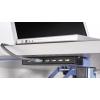 Renkforce RF-4791678 USB Hub 7 portů USB-A USB 2.0 480 MBit/s kovový ukazatel, pro montáž na zeď černá RF-4791678