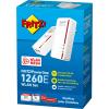 FRITZ! FRITZ!Powerline 1260 WLAN Set Wi-Fi Network Kit Powerline 20002795 1200 MBit/s