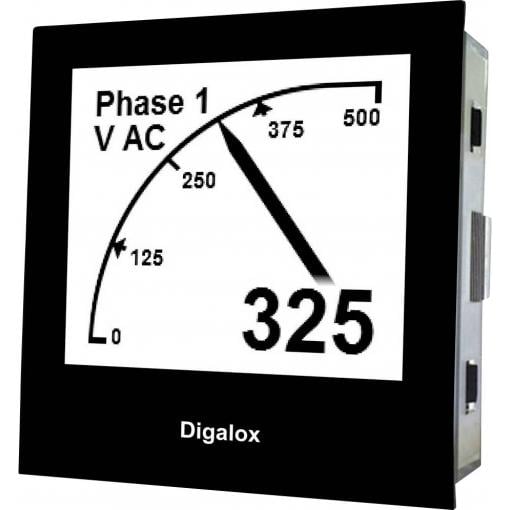 TDE Instruments Digalox DPM72-MP digitální panelový měřič