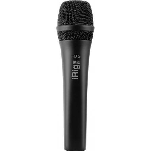 ruční mikrofon IK Multimedia iRig Mic HD 2 Druh přenosu:kabelový vč. kabelu, vč. tašky, vč. stativu