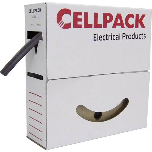 CellPack 203789 smršťovací bužírka bez lepidla hnědá 9 mm 3 mm Poměr smrštění:3:1 10 m
