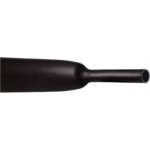 CellPack 148840 smršťovací bužírka s lepidlem černá 3 mm 1 mm Poměr smrštění:3:1 1 ks